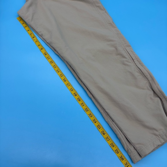 L.L. Bean Men's Hiking Pants Cream Size XL-Tall - Picture 10 of 11